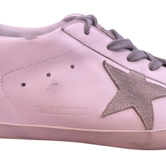Golden Goose Super Star Leather Suede Sneakers Size 41 / 11 - Picture 8 of 12